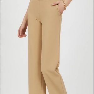 Suzy Shier - Flared Wide Leg Dress Pants
